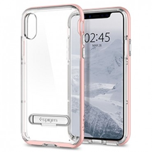 Spigen Crystal Hybrid Case for Apple iPhone X - Rose Gold