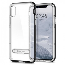 Spigen Crystal Hybrid Case for Apple iPhone X - Black