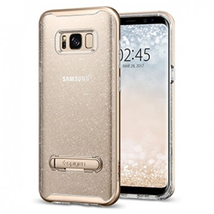 Spigen Crystal Hybrid Glitter Case for Samsung Galaxy S8+ – Gold Quartz