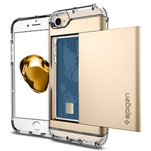 Spigen Crystal Wallet Case for Apple iPhone 7 / 8 - Champagne Gold