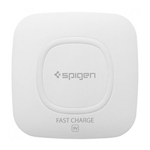 Sạc không dây Spigen Essential F301W Ultra Slim Wireless Charger - White