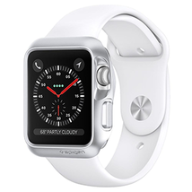 Spigen Slim Armor Case for Apple Watch 38mm - Silver