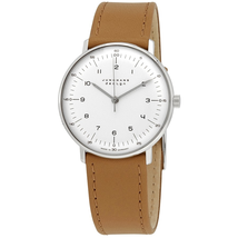 Junghans Junghans Max Bill Hand Wind Silver Dial Unisex Watch 027/3701.00 027/3701.00
