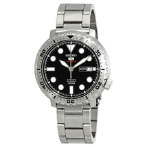 Seiko 5 Sport Automatic Black Dial Men's Watch SRPC61