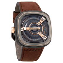 Sevenfriday Seven Friday M Series Automatic  Black Dial Men's Watch M2-2 M2-2