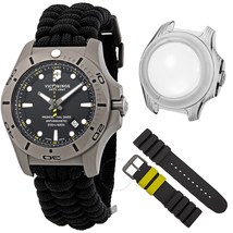 Victorinox I.N.O.X. Professional Diver Titanium Black Dial Men's Watch 241812