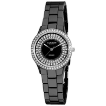 Akribos XXIV Akribos Black Ceramic Ladies Watch AK509BK