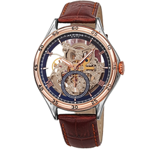 Akribos XXIV Automatic Blue Dial Men's Watch AK1066RGBU