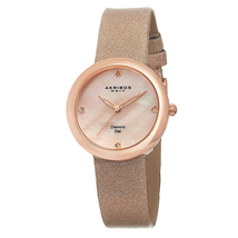 Akribos XXIV Mother-of-Pearl Ladies Watch AK687PK