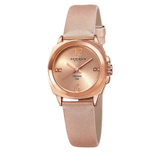 Akribos XXIV Rose Gold-tone Base Metal Ladies Watch AK742RG