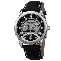 Akribos XXIV Silver-tone Stainless Steel Men's Watch AK725SSB