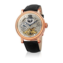 Akribos XXIV Skeleton Dial Automatic Men's Watch AK968RGBK
