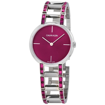 Calvin Klein Cheers Quartz Pink Dial Ladies Watch K8NU3YZX