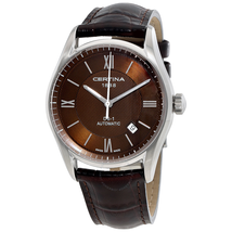 Certina DS 1 Automatic Brown Dial Men's Watch C0064071629800 C006.407.16.298.00