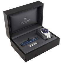 Victorinox Alliance Blue Dial Stainless Steel Men's Watch 241802.1