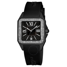 Akribos XXIV Akribos Black Mother of Pearl Dial Black Ceramic Ladies Watch AK546BK