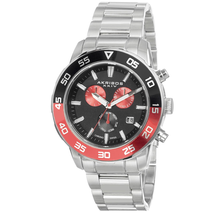 Akribos XXIV Black Matte Coke Bezel Men's Watch AK669RD