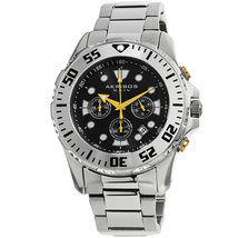 Akribos XXIV Black Men's Watch AK661SSB