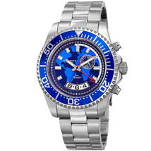 Akribos XXIV Blue Dial Muti-Function Men's Watch AK955SSBU