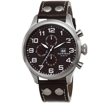Akribos XXIV Brown Matte Men's Watch AK664BR