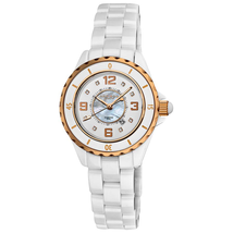 Akribos XXIV Ceramic Ladies Watch AK485WTR