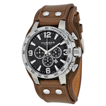 Akribos XXIV Silver-tone Stainless Steel Men's Watch AK727SSB