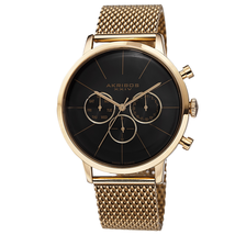 Akribos XXIV Multi-Function Gold-tone Men's Watch AK714YG