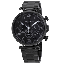 Akribos XXIV Grandiose Chronograph Black Dial Men's Watch AK764BK