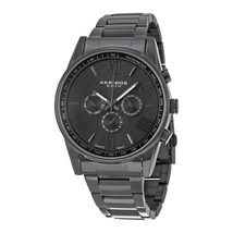 Akribos XXIV Multi-Function Black Dial Men's Watch AK736BK