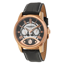 Akribos XXIV Rose Gold-tone Stainless Steel Men's Watch AK725RG