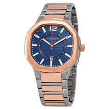 Akribos XXIV Blue Dial Two-tone Men's Watch AK712TTR