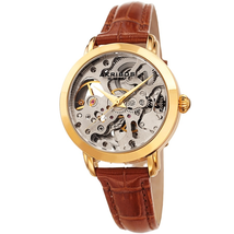 Akribos XXIV Automatic Silver Dial Ladies Watch AK1037TN