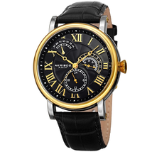 Akribos XXIV Black Dial Men's Watch AK1003YGBK