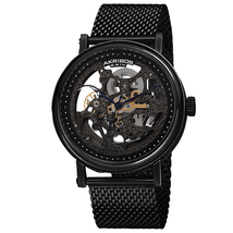 Akribos XXIV Black IP Stainless Steel Men's Watch AK732BK