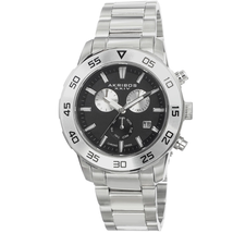 Akribos XXIV Black Matte Men's Watch AK669SSB