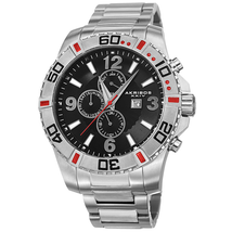 Akribos XXIV Black Matte Men's Watch AK671SSB