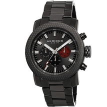 Akribos XXIV Black Men's Watch AK684GN