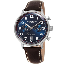 Akribos XXIV Blue Dial Men's Watch AK1023SSBU