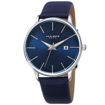 Akribos XXIV Blue Dial Men's Watch AK1064SSBU