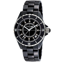 Akribos XXIV Ceramic Ladies Watch AK484BK