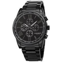 Akribos XXIV Chronograph Black Dial Men's Watch AK1072BK