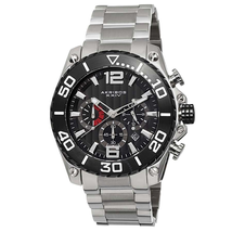 Akribos XXIV Chronograph Black Dial Men's Watch AK639BKS