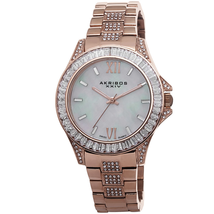 Akribos XXIV Mother-of-Pearl Ladies Watch AK670RG