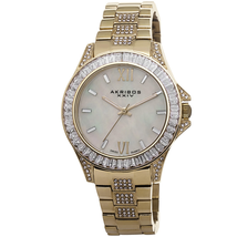 Akribos XXIV Mother-of-Pearl Ladies Watch AK670YG