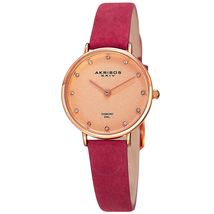 Akribos XXIV Quartz Diamond Ladies Watch AK882PK
