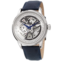 Akribos XXIV Silver-tone Dial Men's Watch AK1018SSBU