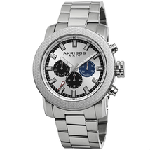 Akribos XXIV White Men's Watch AK684SS