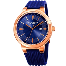 Akribos XXIV Blue Dial Men's Watch AK1007RGBU