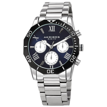 Akribos XXIV Blue Dial Men's Watch AK1054SSBU