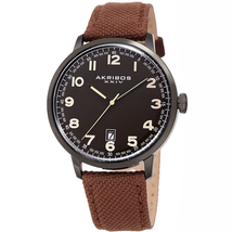 Akribos XXIV Brown Dial Men's Watch AK1025BKBR